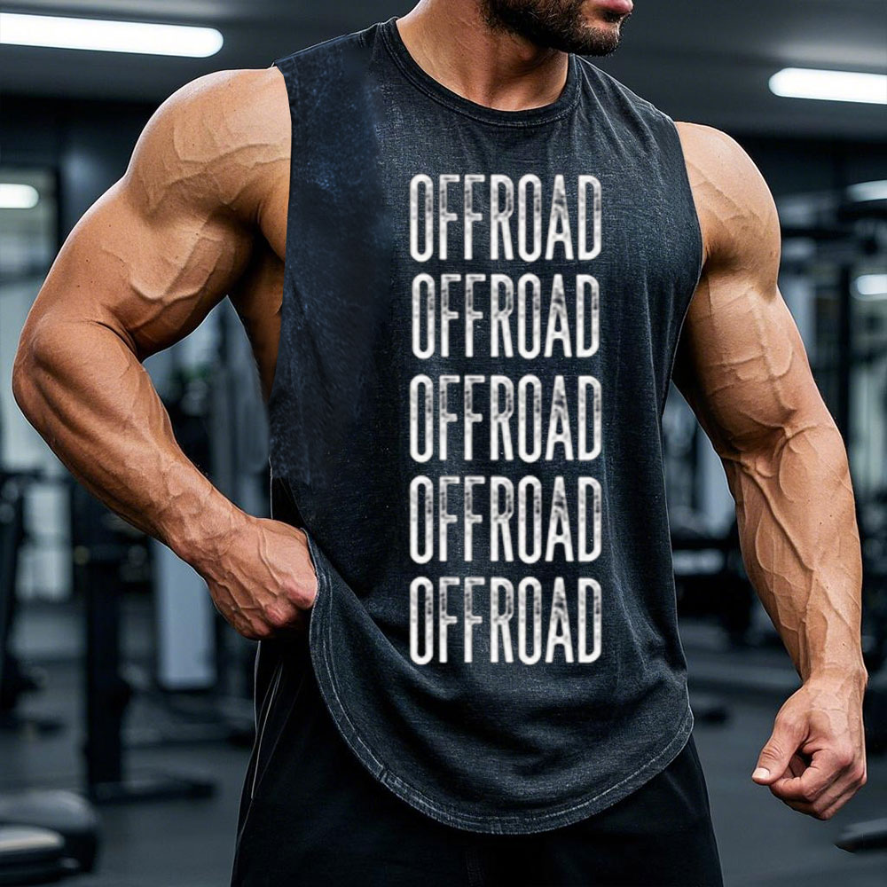 Offroad Adventure 4��4 Funny Design Men Tank