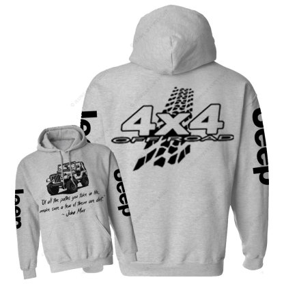 Dirt Path John Muir Quote Jp Offroad Men Casual Hoodie