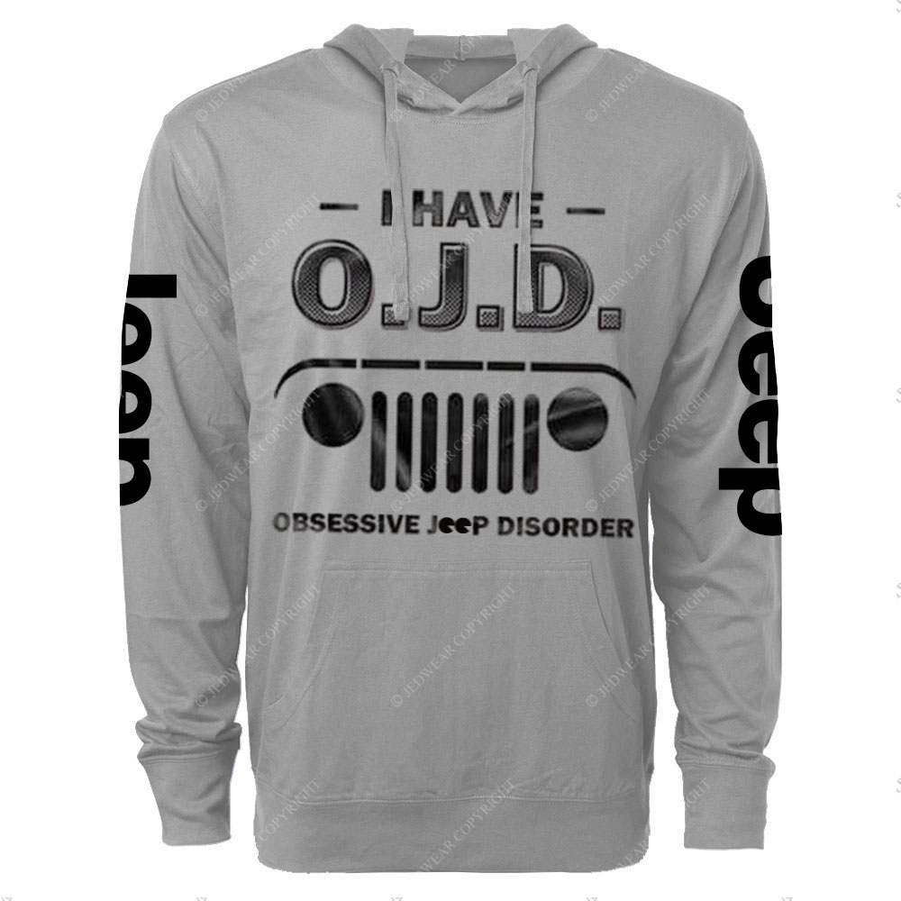 I Have Obsessive Jp Disorder Funny Oversized Lightweight Hoodie