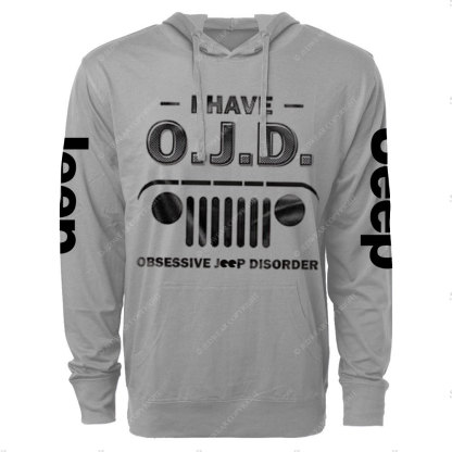 I Have Obsessive Jp Disorder Funny Oversized Lightweight Hoodie