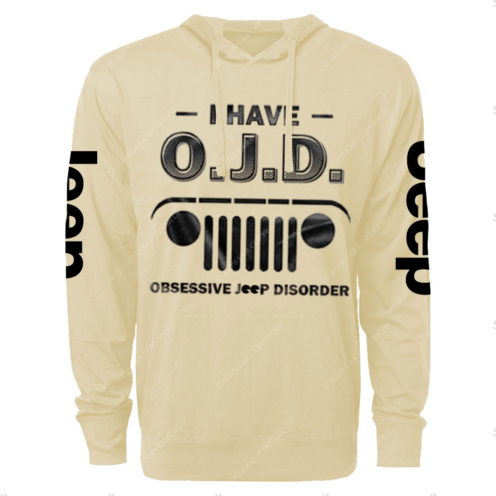 I Have Obsessive Jp Disorder Funny Oversized Lightweight Hoodie