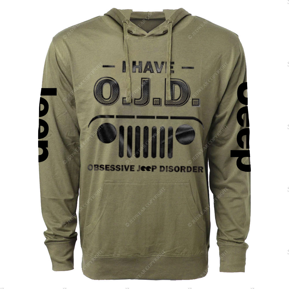 I Have Obsessive Jp Disorder Funny Oversized Lightweight Hoodie