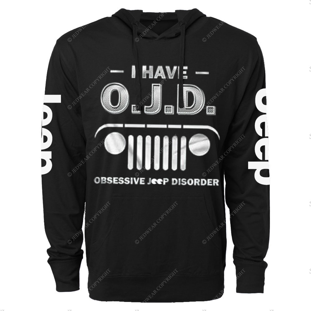 I Have Obsessive Jp Disorder Funny Oversized Lightweight Hoodie