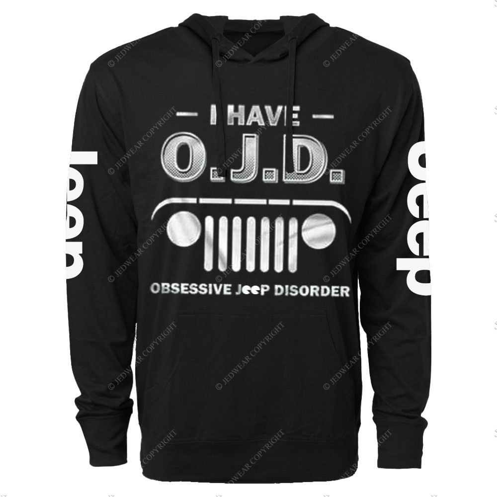 I Have Obsessive Jp Disorder Funny Oversized Lightweight Hoodie
