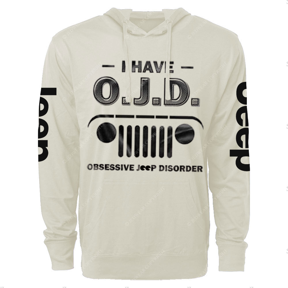 I Have Obsessive Jp Disorder Funny Oversized Lightweight Hoodie