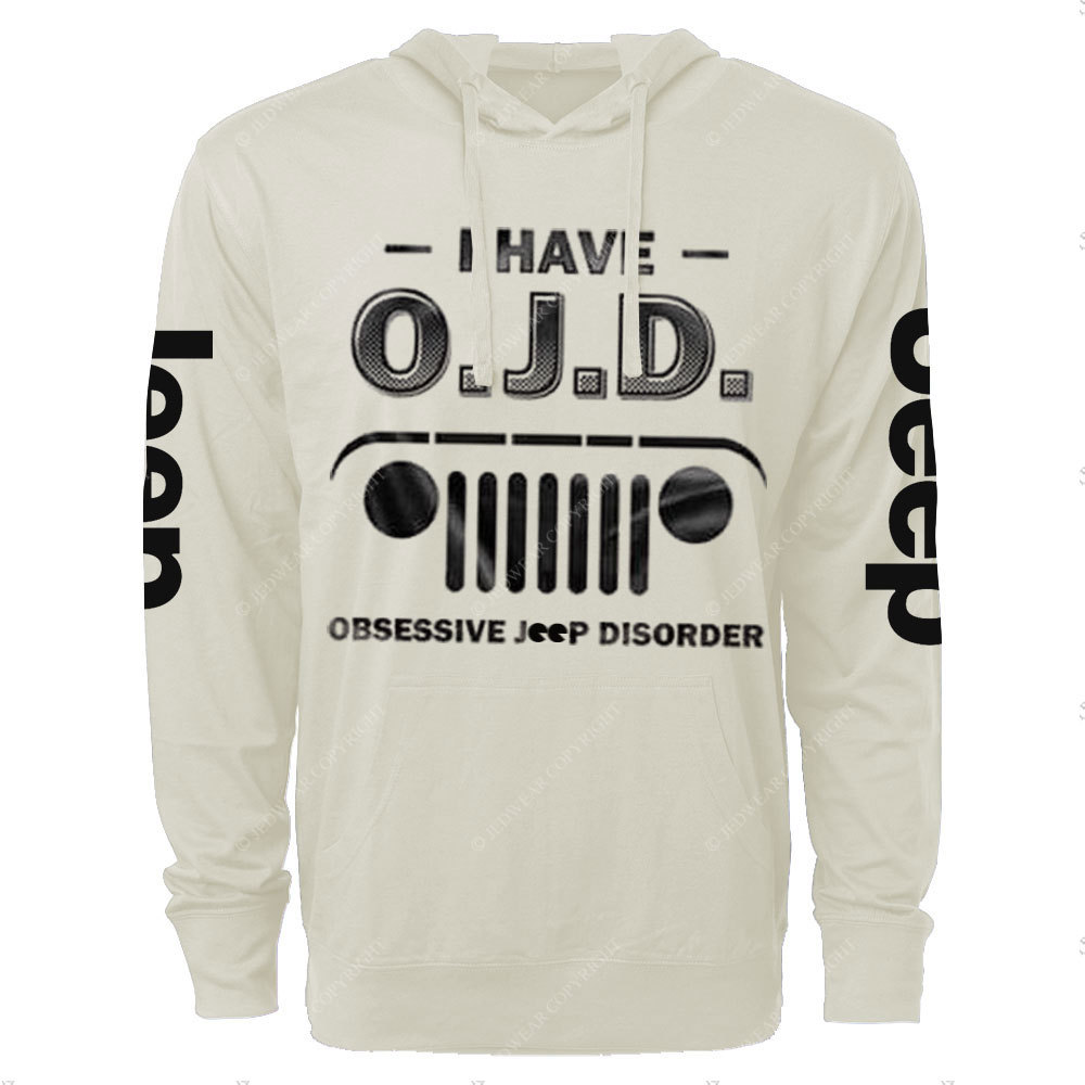 I Have Obsessive Jp Disorder Funny Oversized Lightweight Hoodie