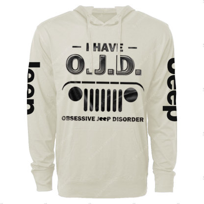 I Have Obsessive Jp Disorder Funny Oversized Lightweight Hoodie