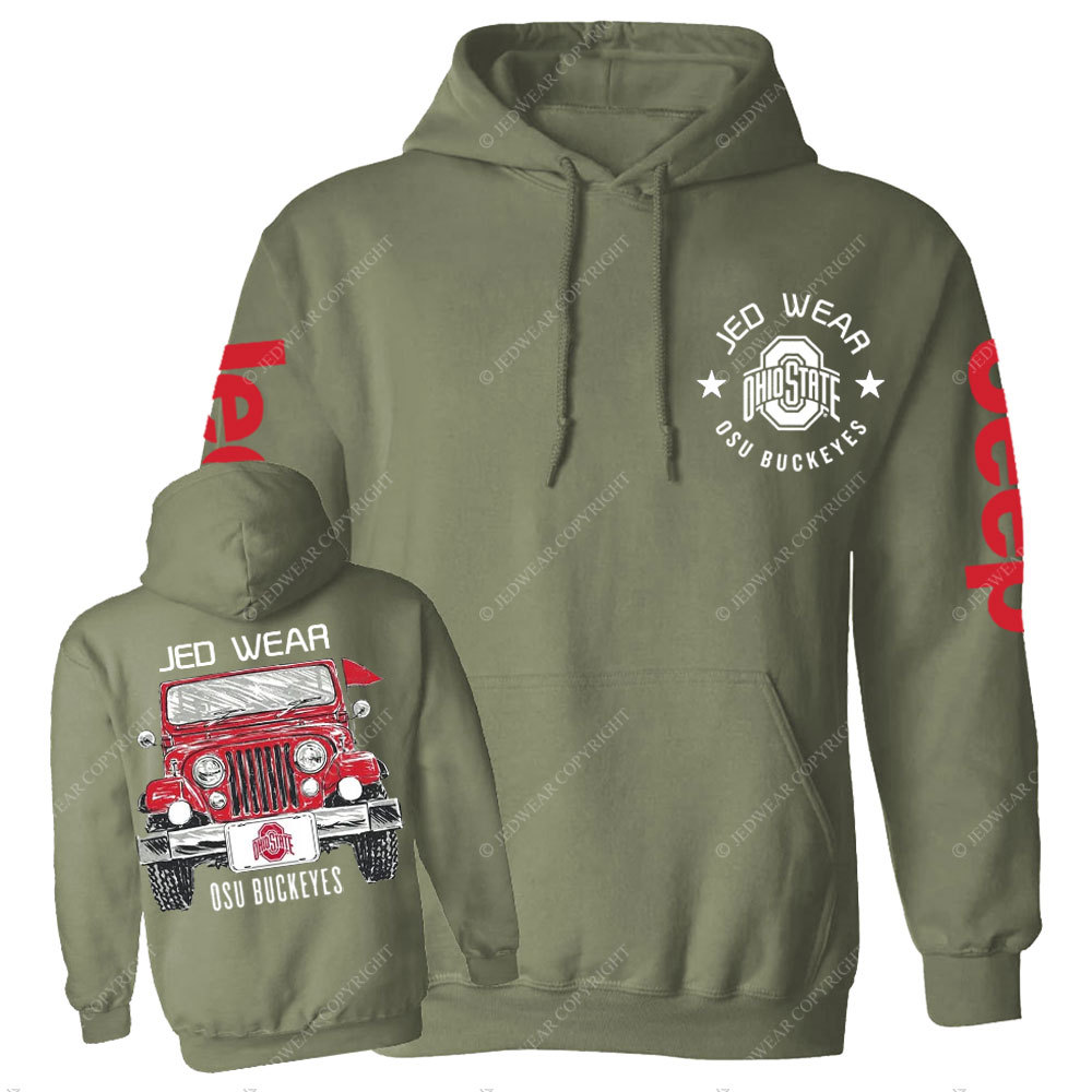 Ohio State Buckeyes Jp Casual Hoodie