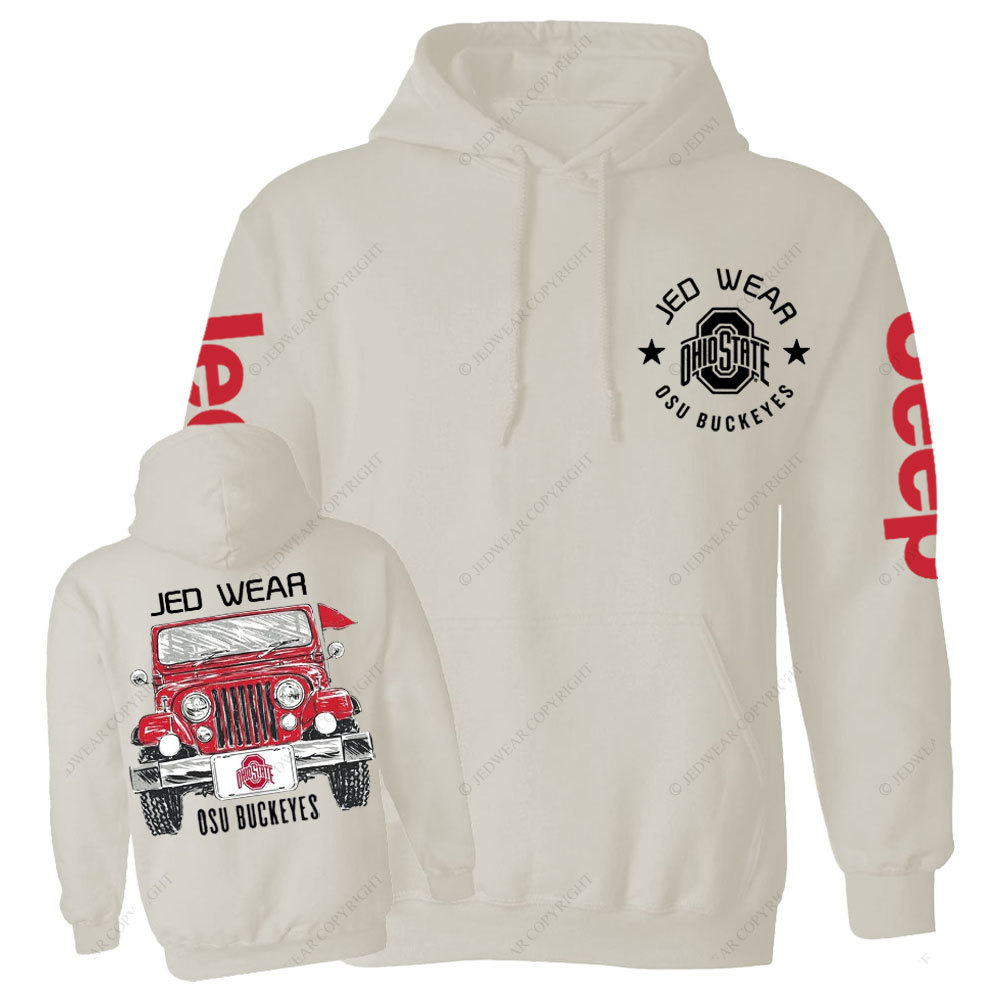 Ohio State Buckeyes Jp Casual Hoodie