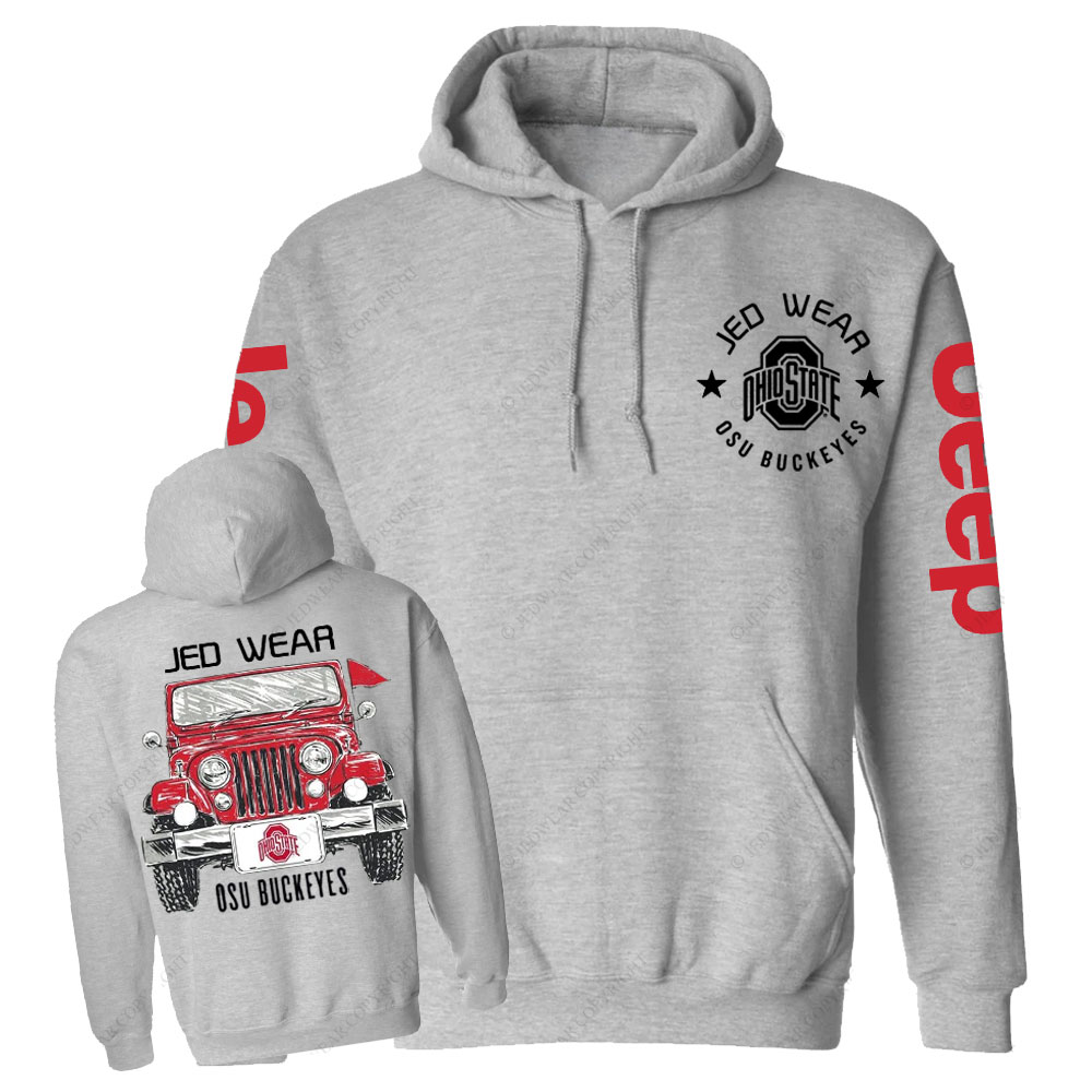 Ohio State Buckeyes Jp Casual Hoodie