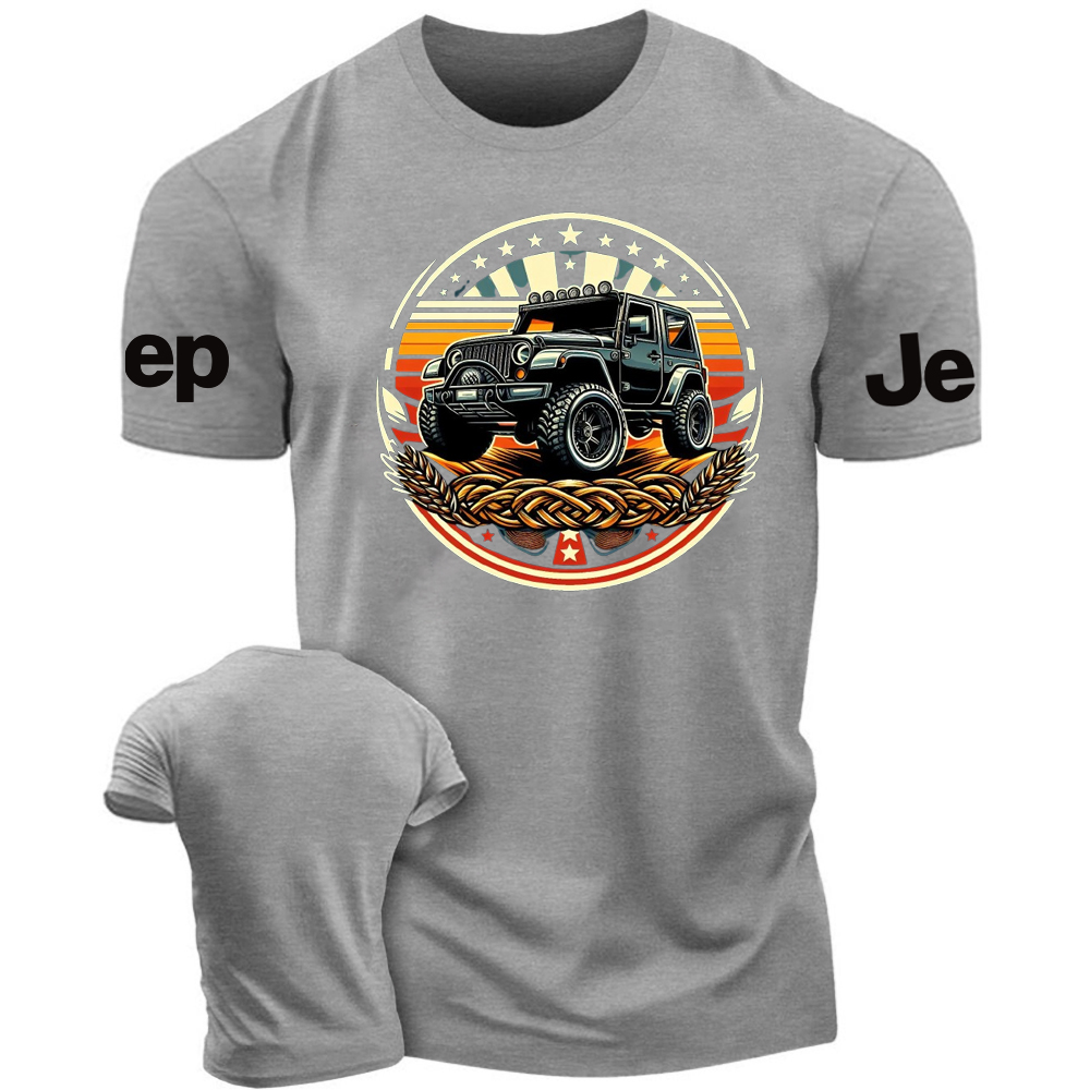 Off Roading Jp USA Badge Design T-Shirt