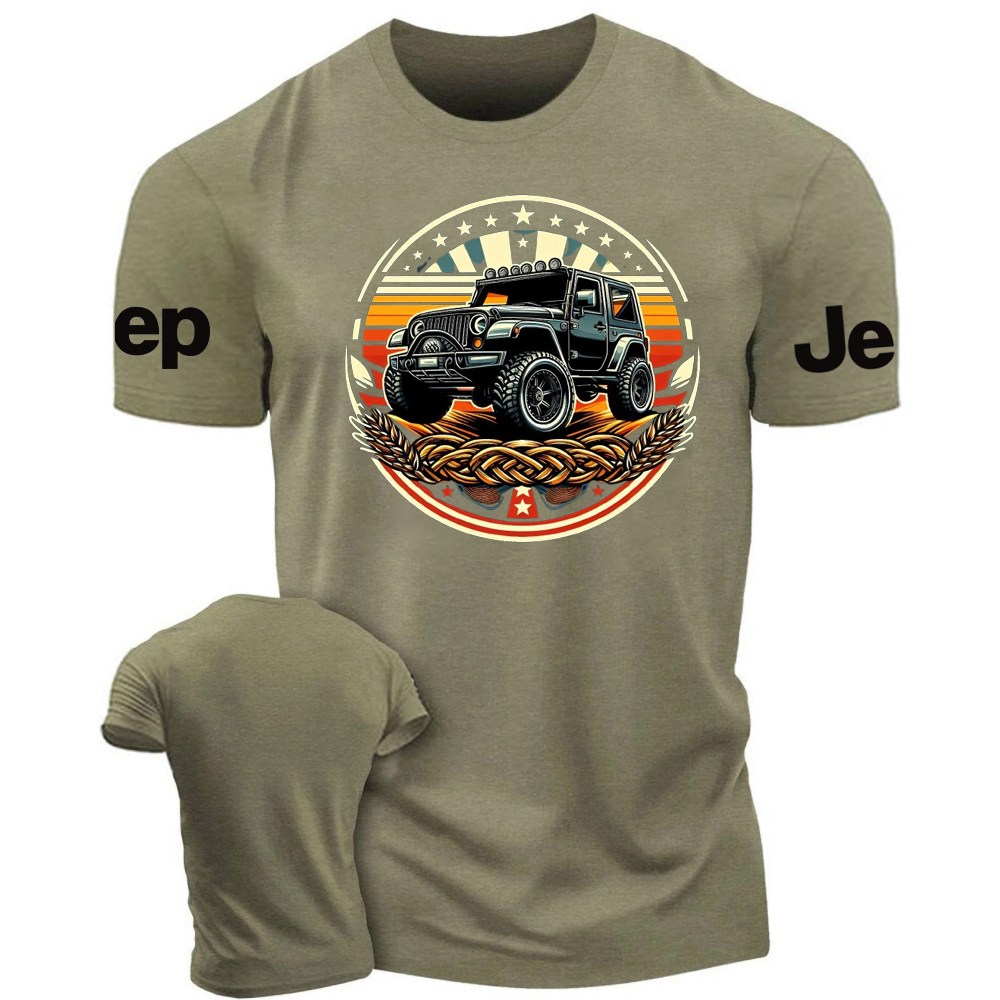 Off Roading Jp USA Badge Design T-Shirt