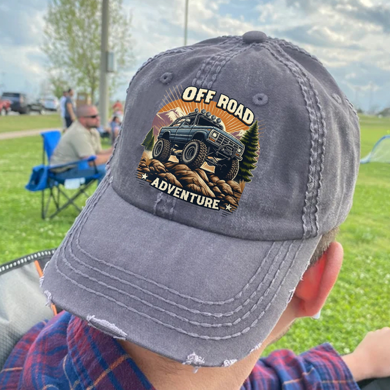 Off road Adventure Mountains Forest Baseball Cap