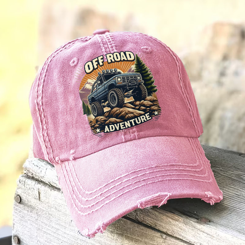 Off road Adventure Mountains Forest Baseball Cap