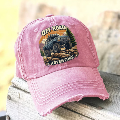 Off road Adventure Mountains Forest Baseball Cap