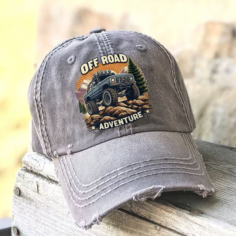 Off road Adventure Mountains Forest Baseball Cap