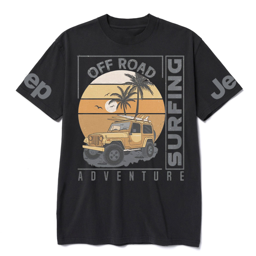 Off Road Surfng Adventure Jp T-Shirt