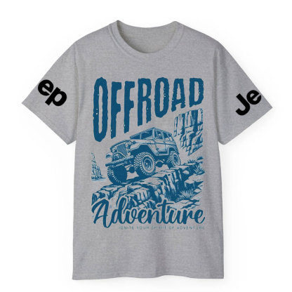 Offroad Adventure Vintage Blue Design Jp Lover T-Shirt