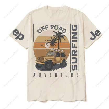 Off Road Surfng Adventure Jp T-Shirt