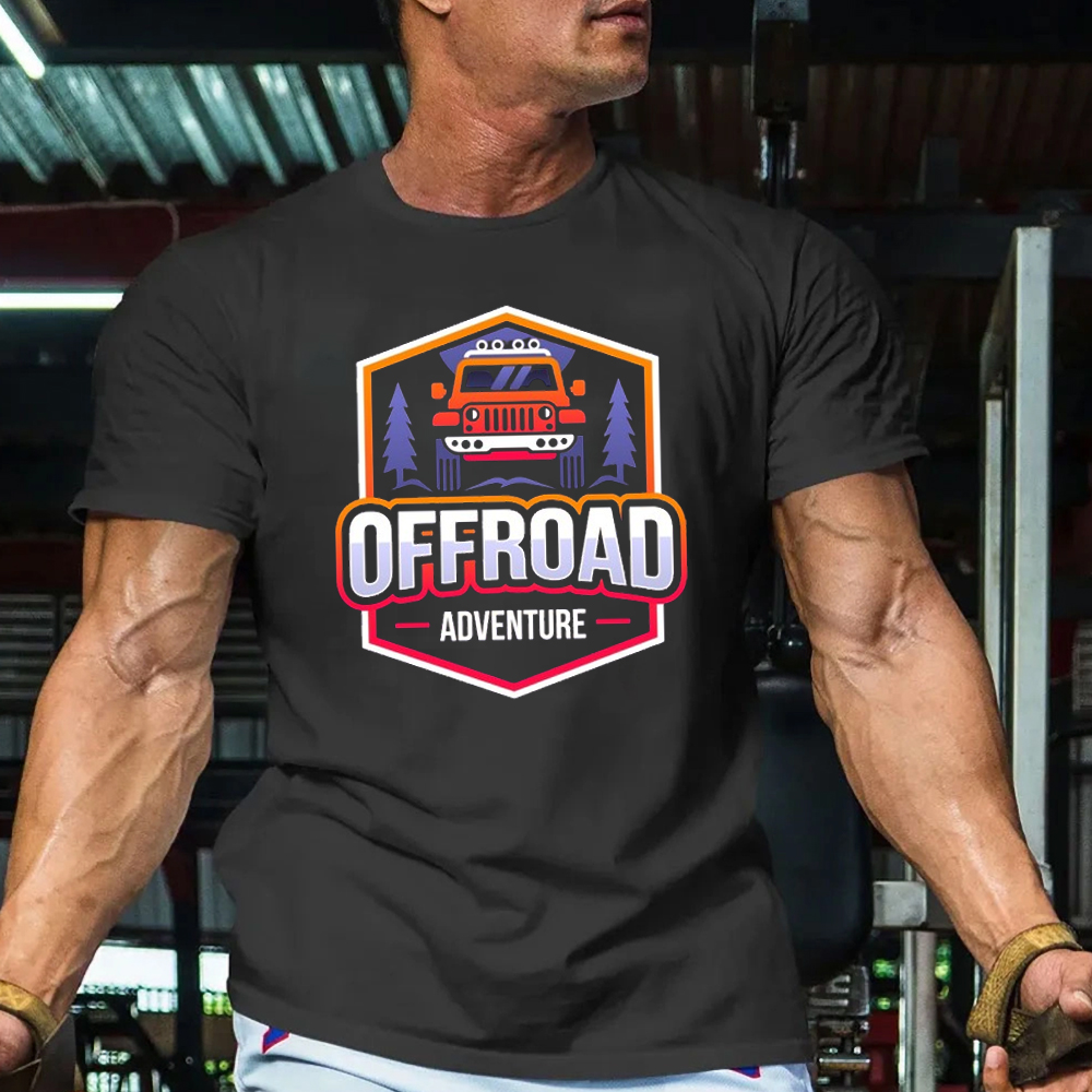 OffRoad Adventure Jp Car Purple Design T-Shirt