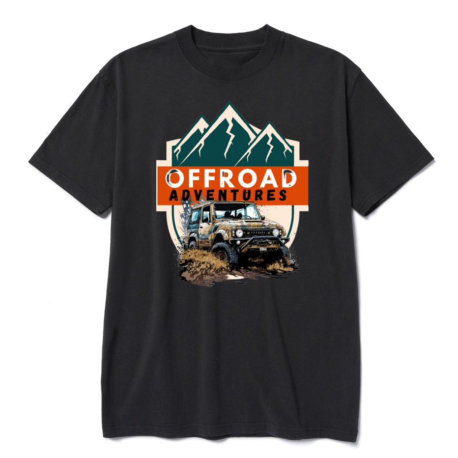 Offroad Adventures Mountains Mud Tshirt