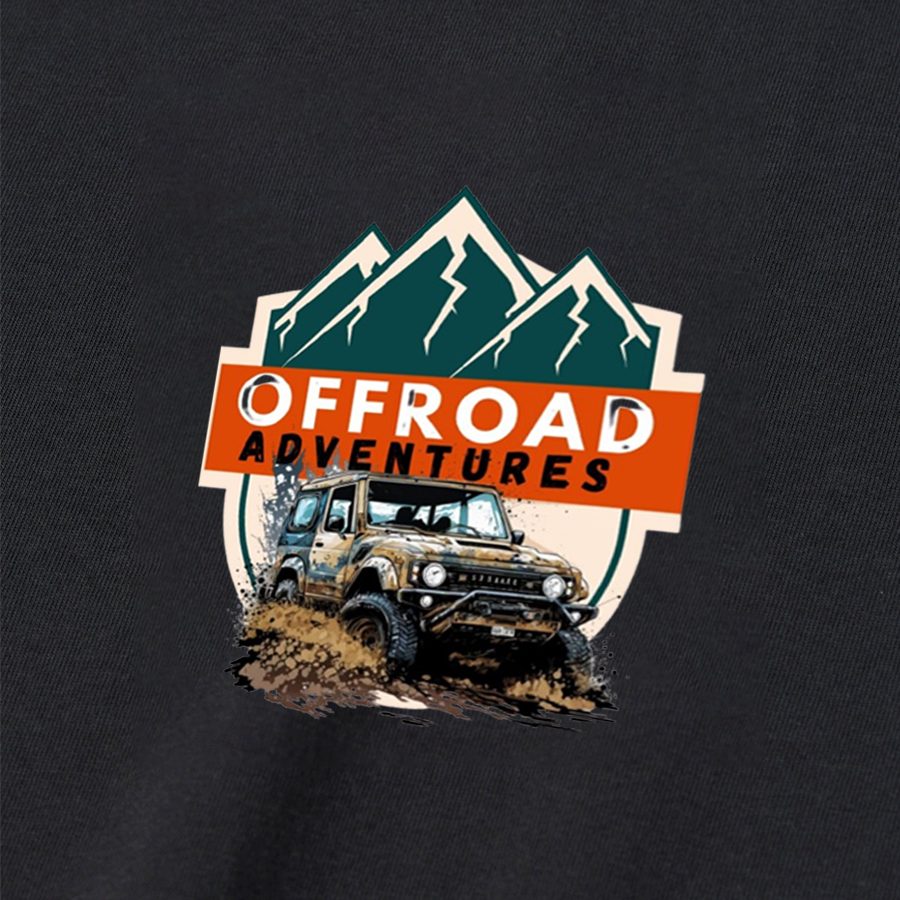 Offroad Adventures Mountains Mud Tshirt