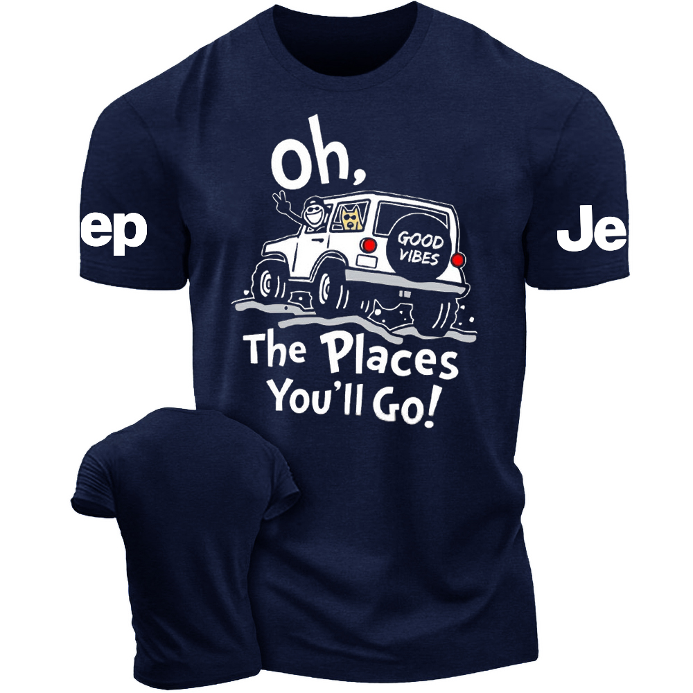 Oh The Places You Will Go Jp T-Shirt