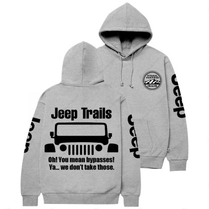 Funny Jp Trail No Bypasses Casual Hoodie
