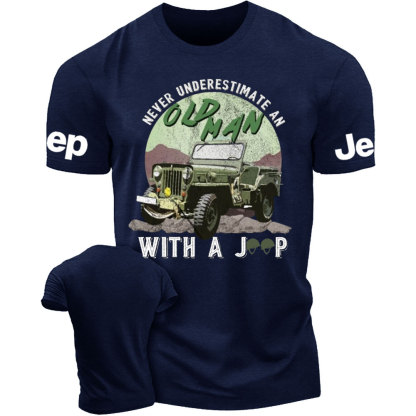 Old Man With A Jp Veterans Gift T-Shirt