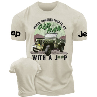Old Man With A Jp Veterans Gift T-Shirt