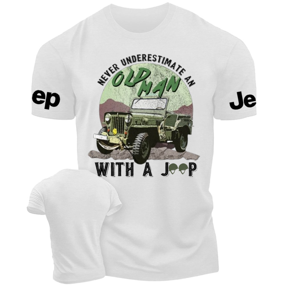 Old Man With A Jp Veterans Gift T-Shirt