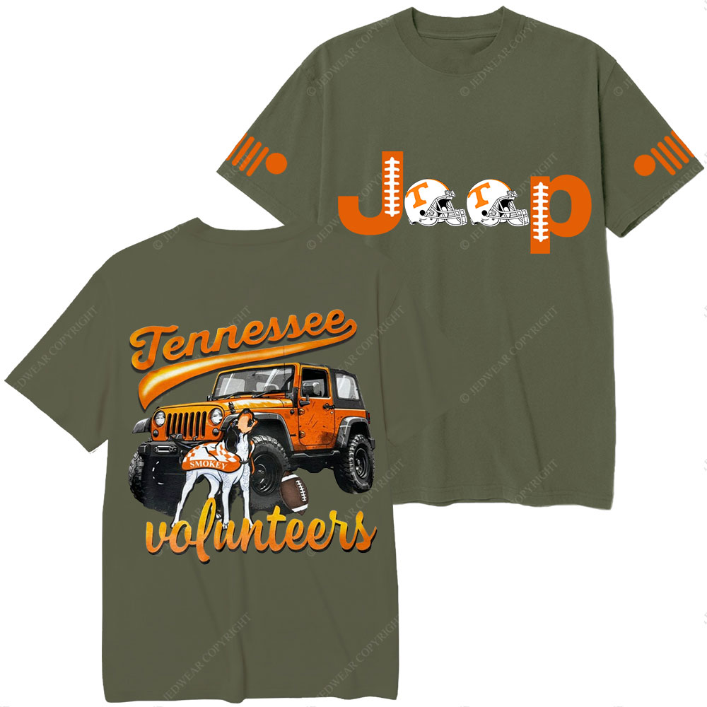 Tennessee Vols Orange Jp Helemet Jp Lover T-Shirt