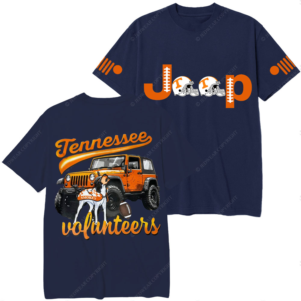 Tennessee Vols Orange Jp Helemet Jp Lover T-Shirt