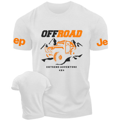 Offroad Extreme Adventure 4x4 Orange and Grey Jp T-Shirt