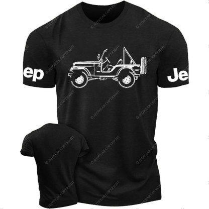 1972 - 1983 Jp CJ5 Side View T-shirt