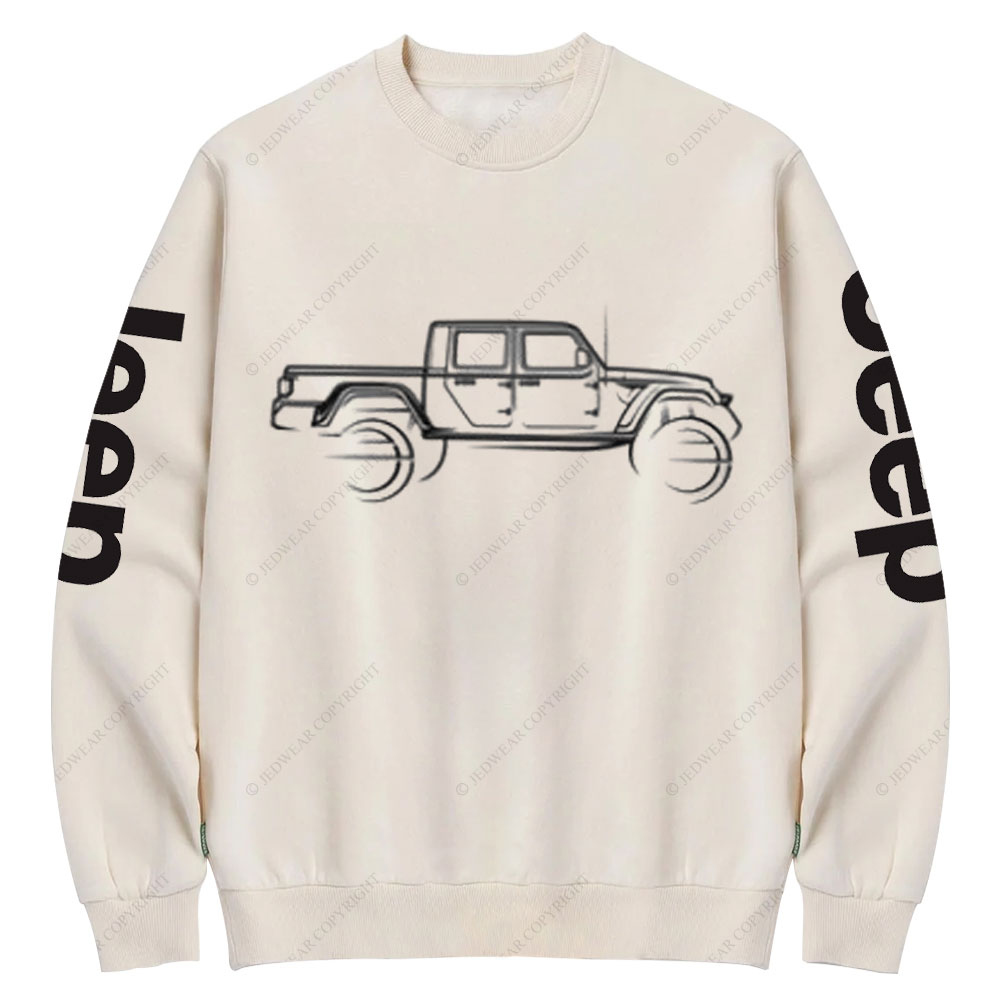 Jp Gladiator Outline Jp Crew Neck Sweatshirt