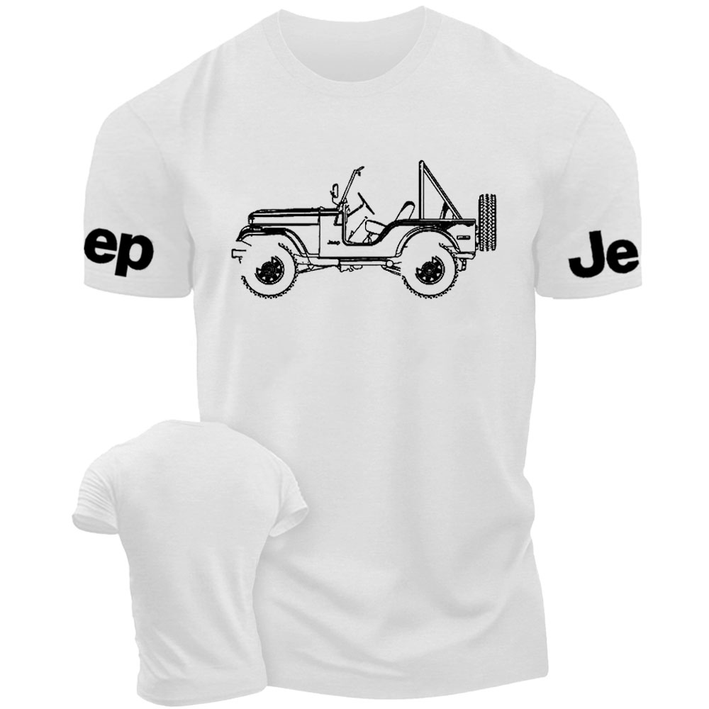 1972 - 1983 Jp CJ5 Side View T-shirt