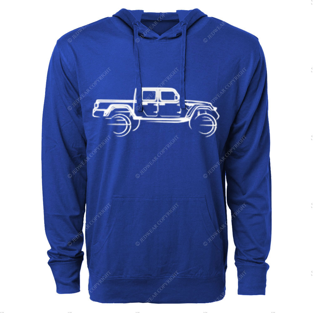 Jp Gladiator Outline Jp Oversized Lightweight Hoodie