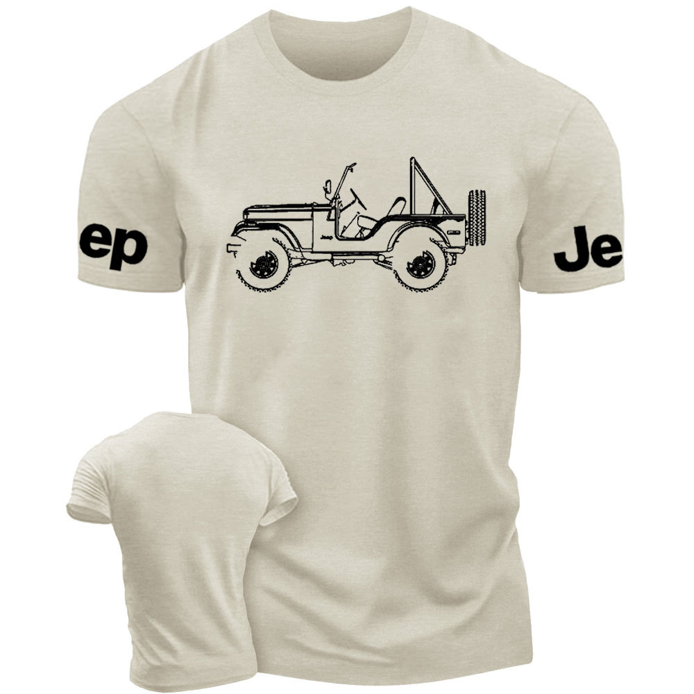 1972 - 1983 Jp CJ5 Side View T-shirt