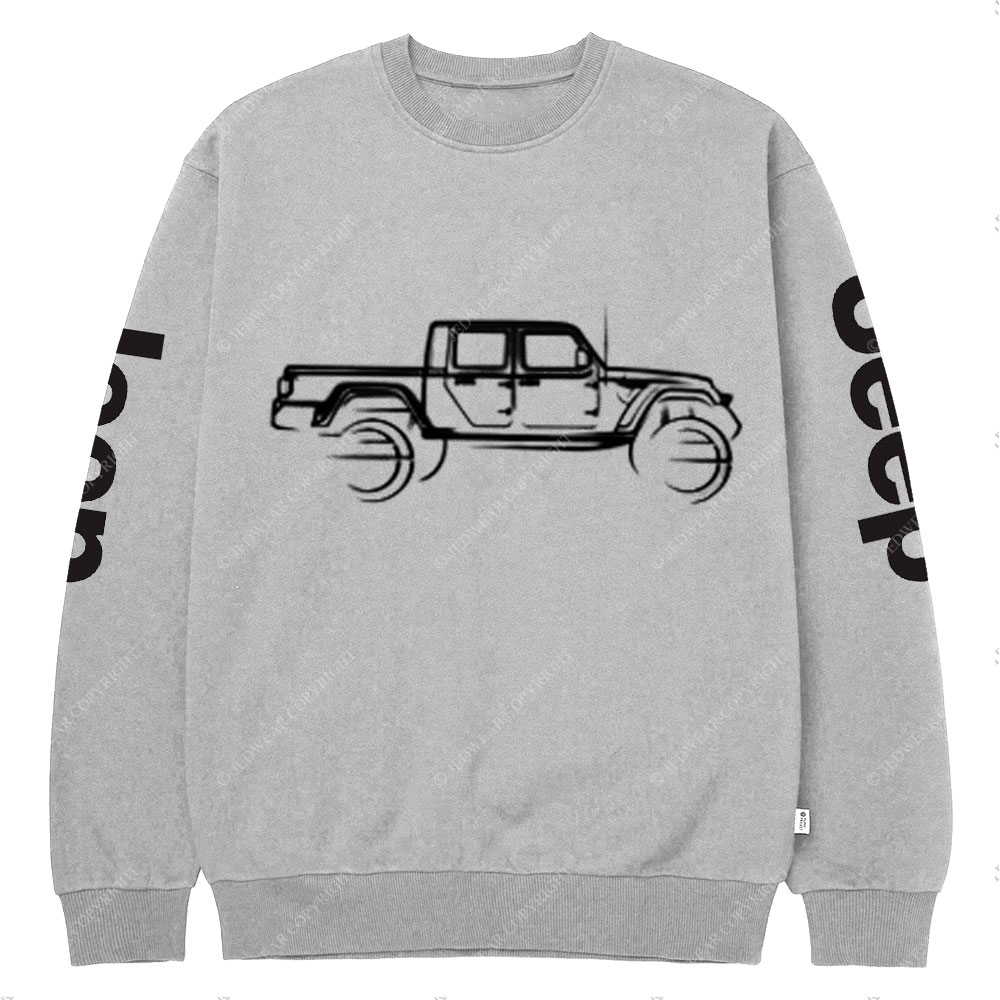 Jp Gladiator Outline Jp Crew Neck Sweatshirt