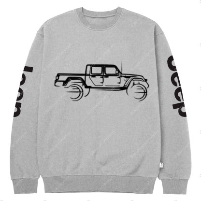 Jp Gladiator Outline Jp Crew Neck Sweatshirt