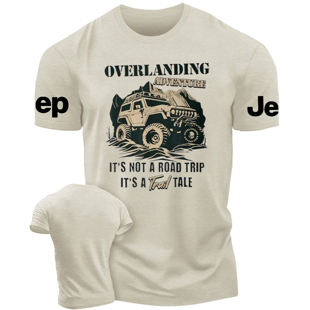 Vintage Overlanding Jp Camping Off-Road Adventures T-Shirt