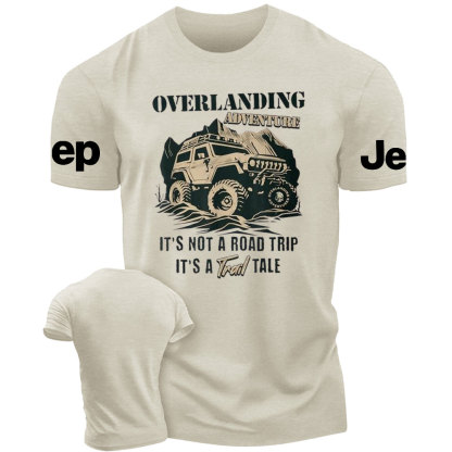 Vintage Overlanding Jp Camping Off-Road Adventures T-Shirt