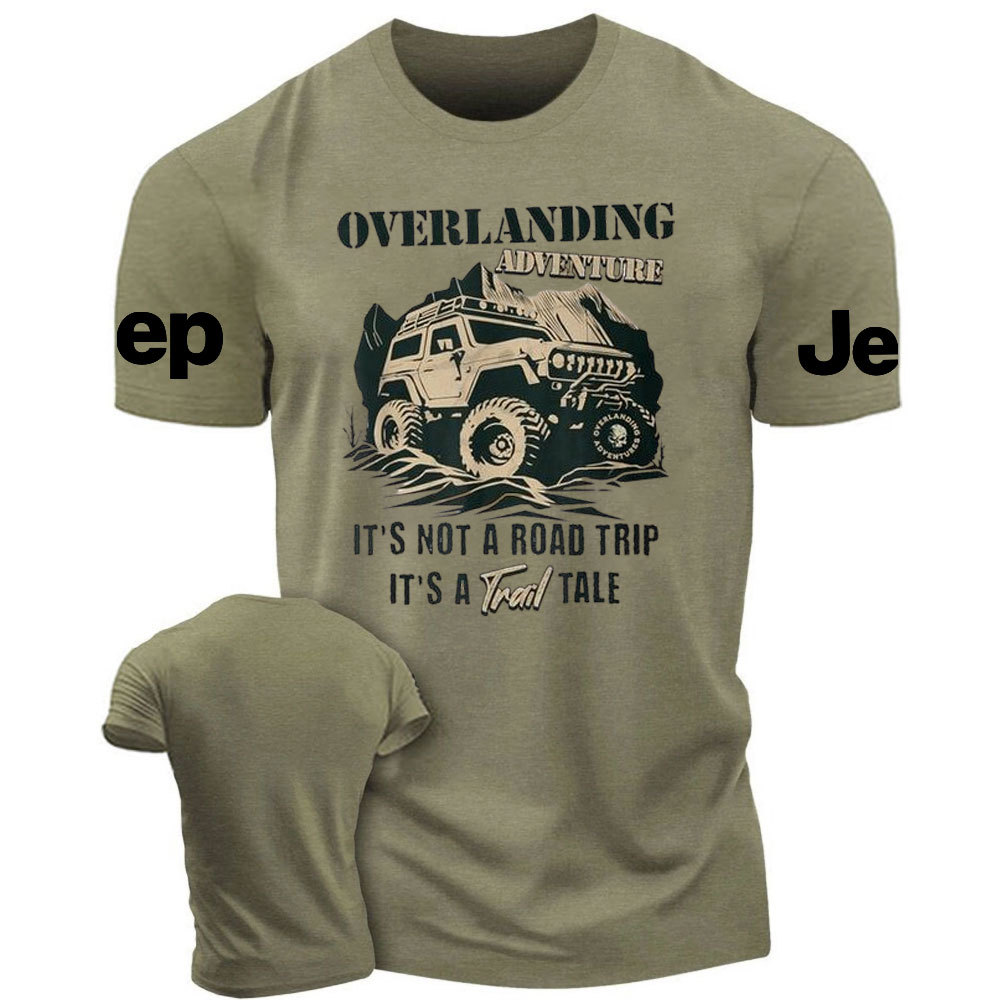 Vintage Overlanding Jp Camping Off-Road Adventures T-Shirt