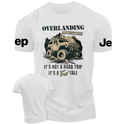 Vintage Overlanding Jp Camping Off-Road Adventures T-Shirt