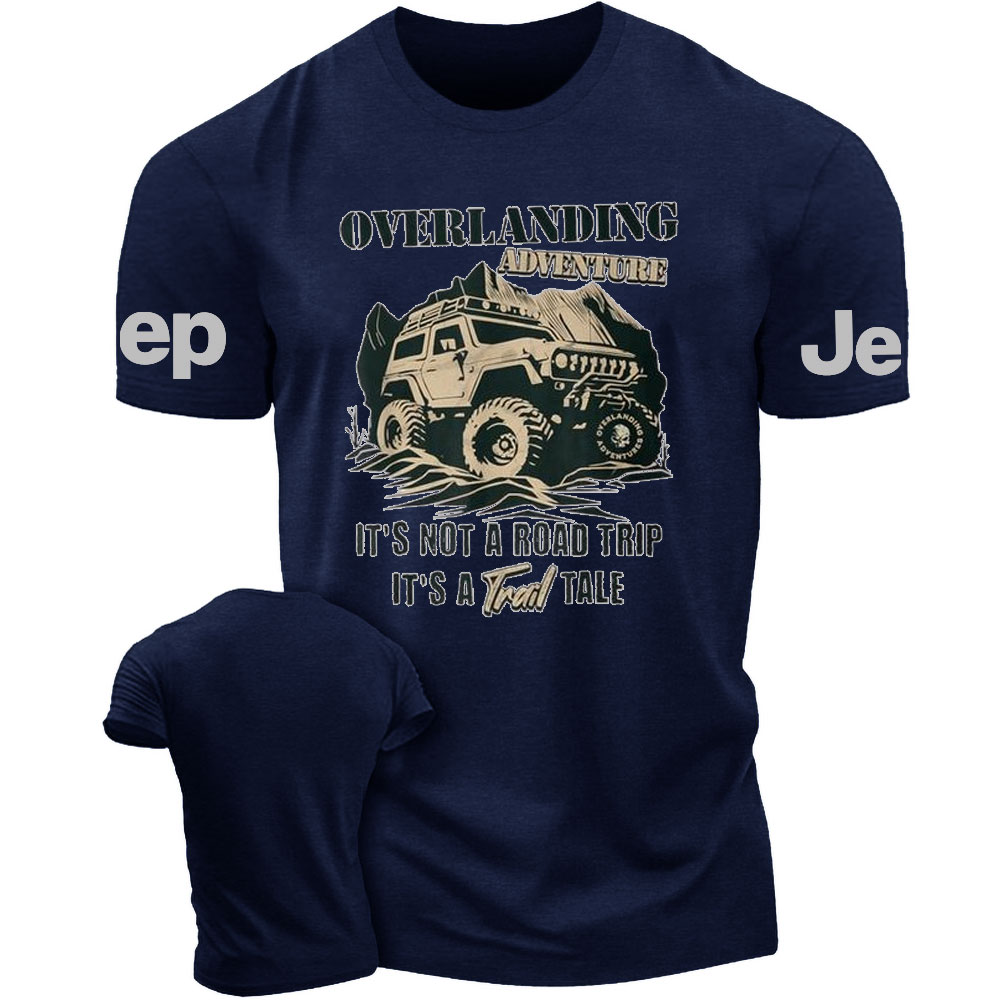 Vintage Overlanding Jp Camping Off-Road Adventures T-Shirt