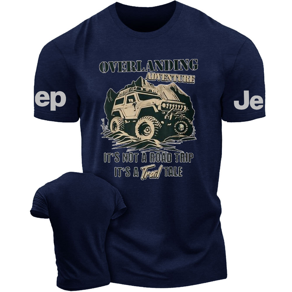 Vintage Overlanding Jp Camping Off-Road Adventures T-Shirt