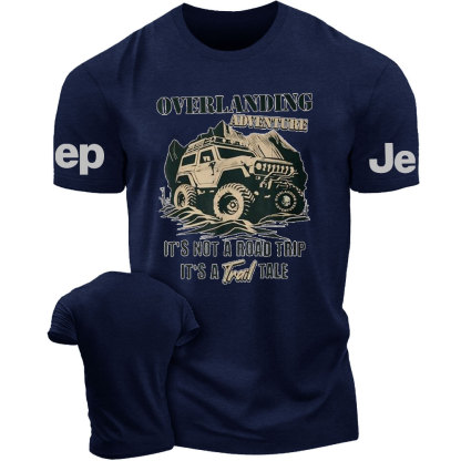 Vintage Overlanding Jp Camping Off-Road Adventures T-Shirt