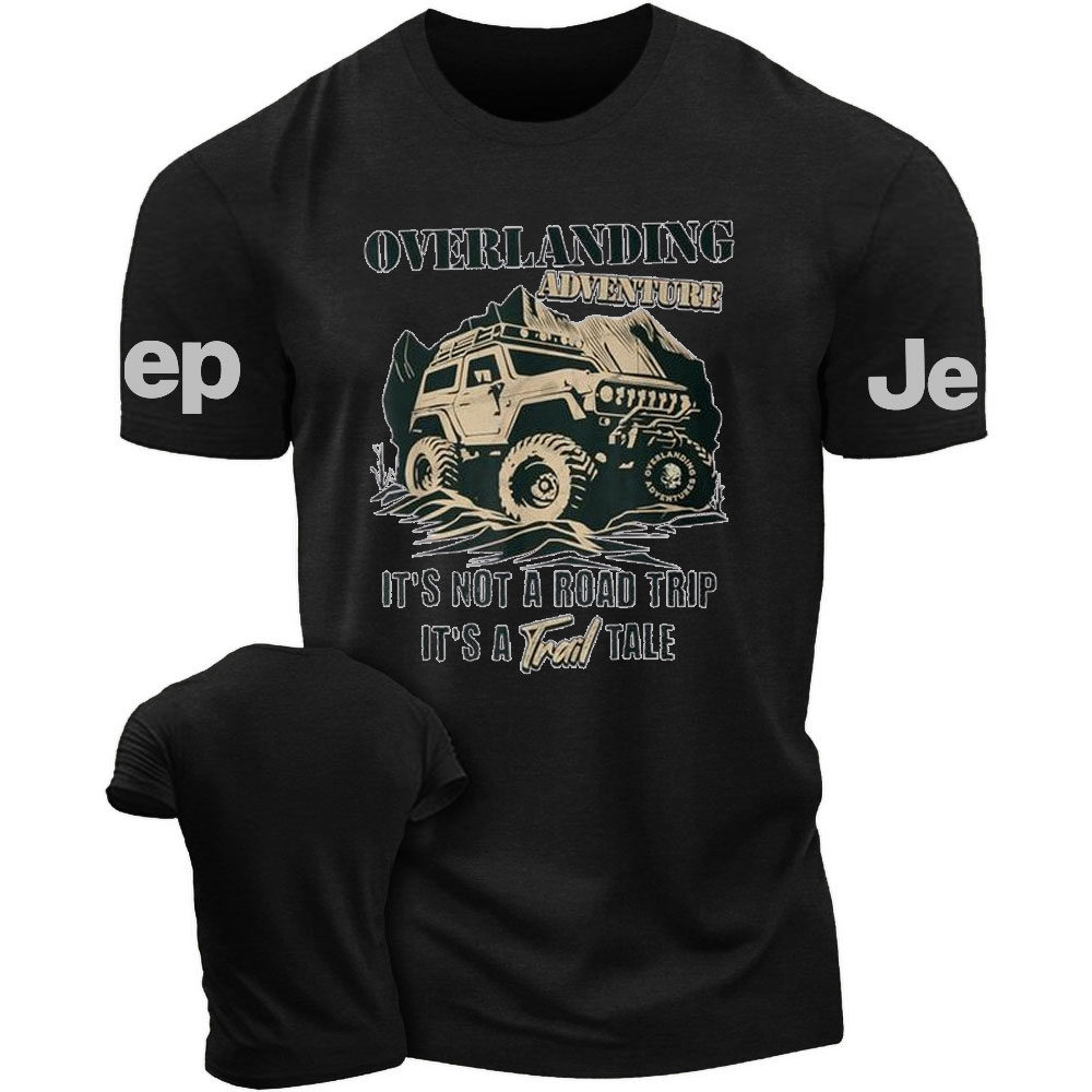 Vintage Overlanding Jp Camping Off-Road Adventures T-Shirt