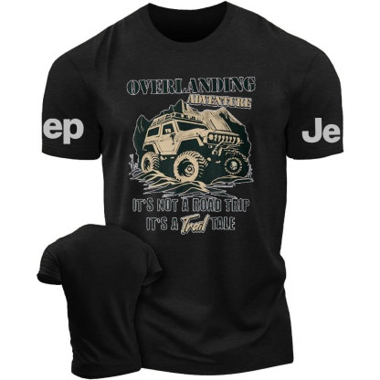 Vintage Overlanding Jp Camping Off-Road Adventures T-Shirt